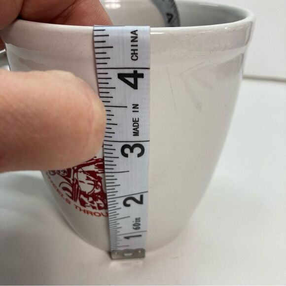 The Girls Wheels Through Time Large Coffee Mug Red White Biker Babes Souviener - Picture 8 of 12